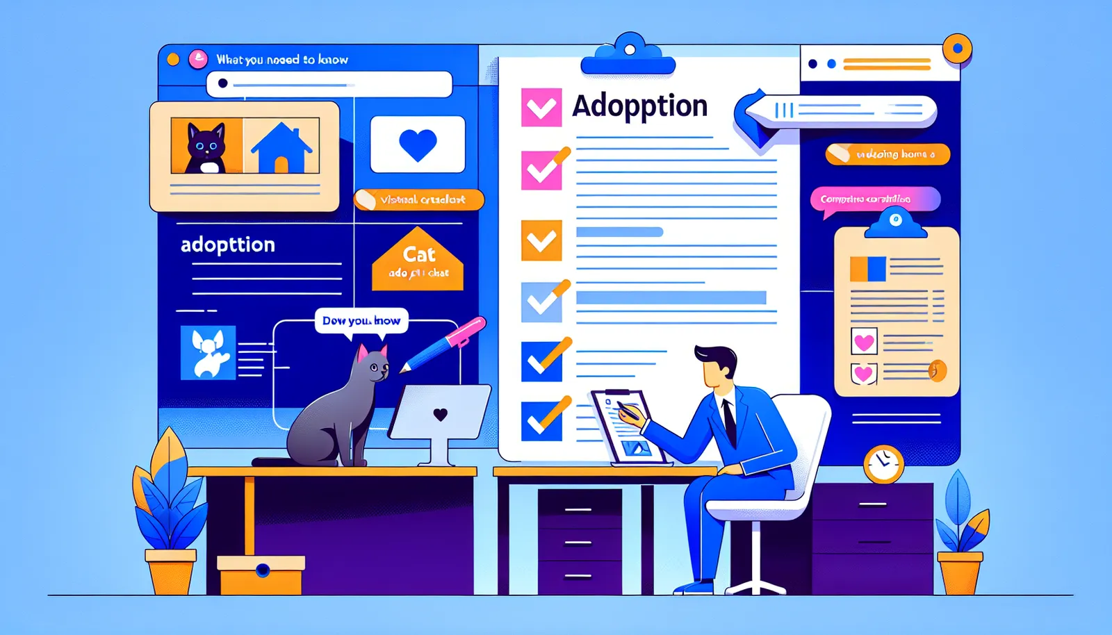 Cover for Adopting a Cat: Your Comprehensive Cat Adoption Guide