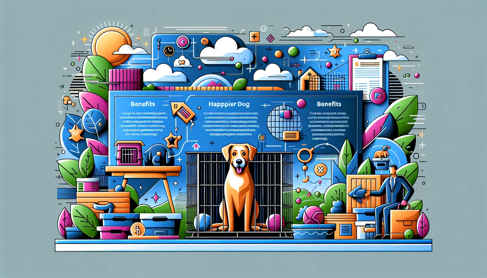 Cover for The Benefits of Crate Training for Dogs: A Comprehensive Guide