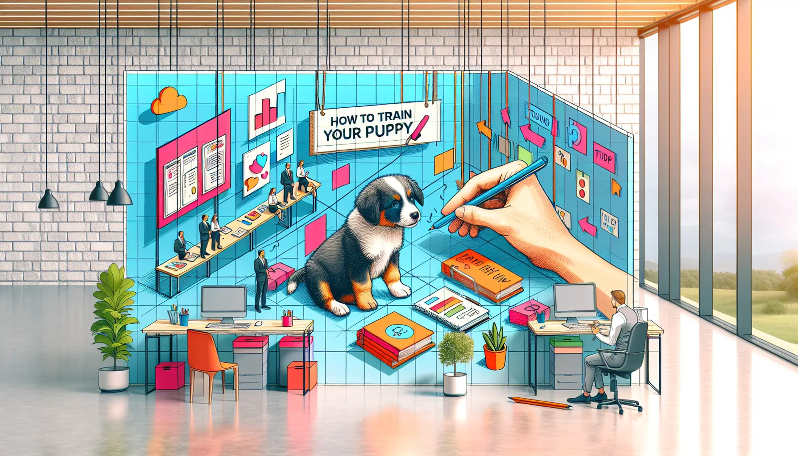 Cover for How to Train Your Puppy: A Step-by-Step Guide