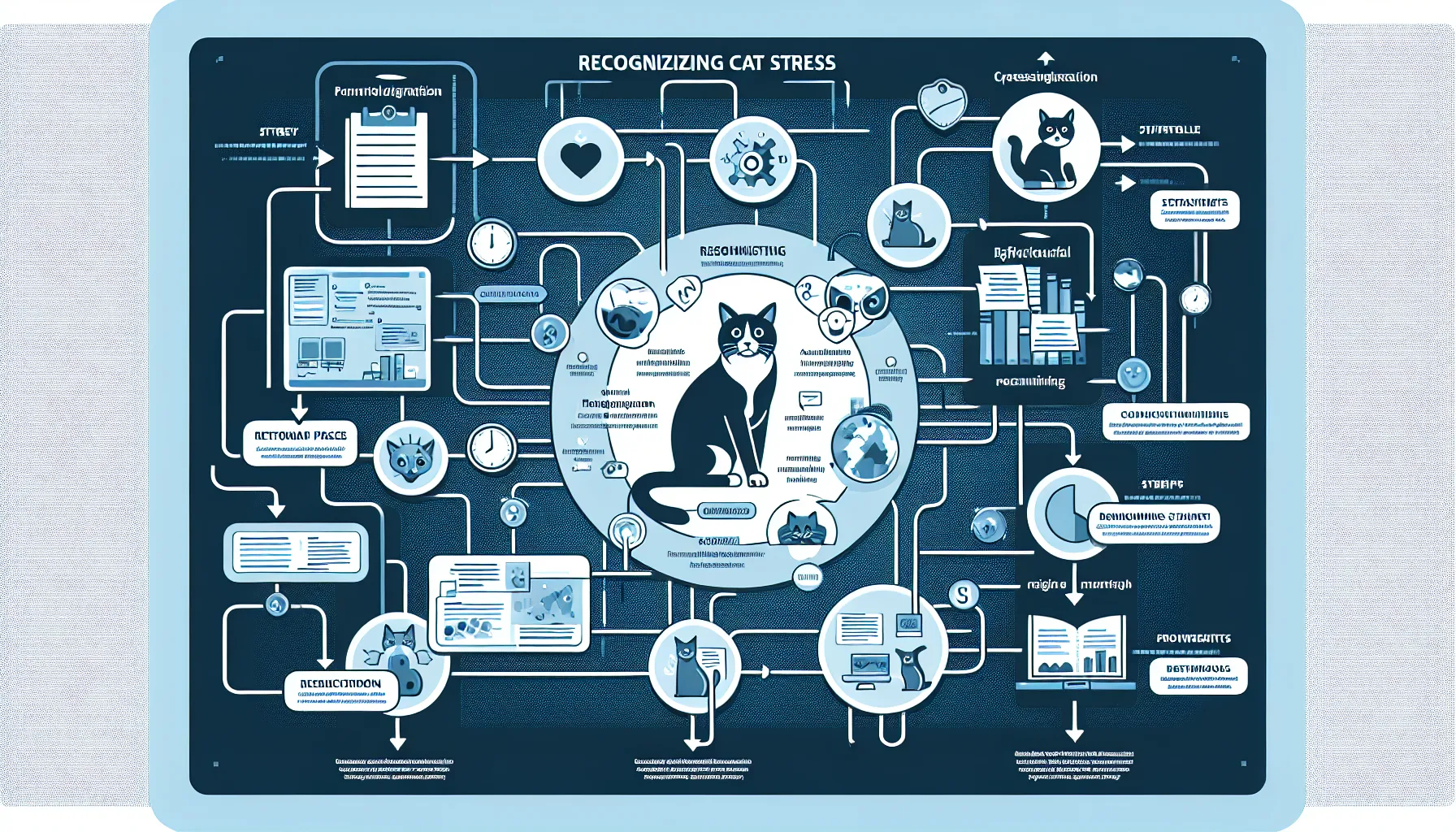 Curated visual reference: Cat Stress Relief Vet Visit Methods And Tips Reference: Understanding Cat Stress Management Recognizing And Calming Your