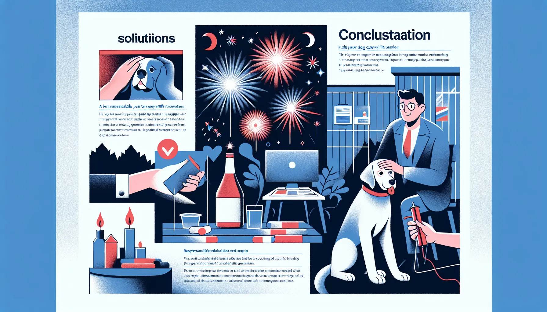 How to Help Your Dog Cope with Fireworks Anxiety Summary